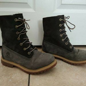Timberland Waterproof Anti-Fatigue Brown Suede Nub